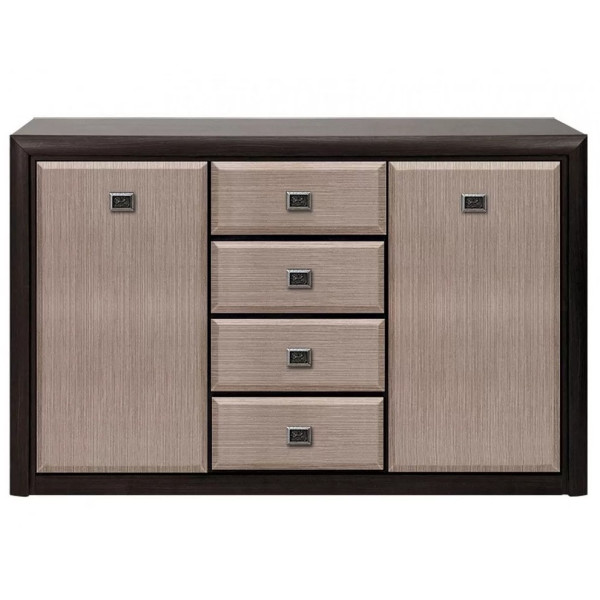 Комод Коен МДФ KOM2D4S Венге магія/штрокс темний Гербор (Gerbor) Україна